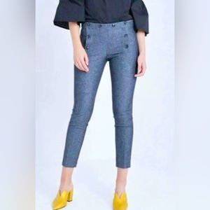 Banana Republic “Sloan” Cropped Stretch Jean Pant
